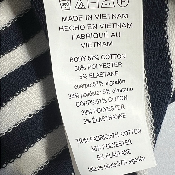 Michael Kors, Size XL, Blue/White, Short Sleeve Top. G13 - Picture 2 of 8